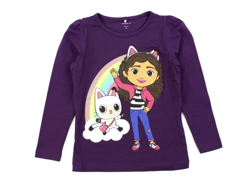 Name It plum purple Gabby\'s Dollhouse top